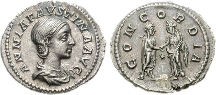 Eudocia, Roman Imperial Coinage reference, Thumbnail Index - WildWinds.com